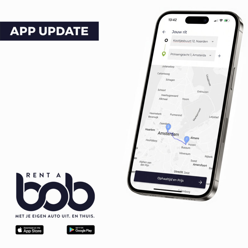 Rent A Bob app update